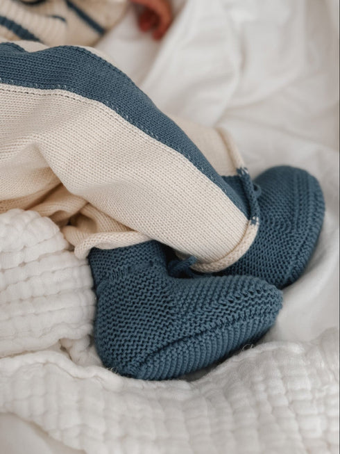 sock-booties-denim-blue Luna and Luca - Sophia's Style-1